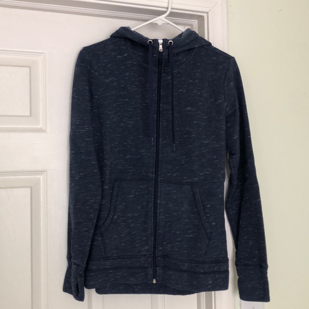 Hooded fleece jacket